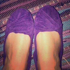 Size 11 purple blowfish flats