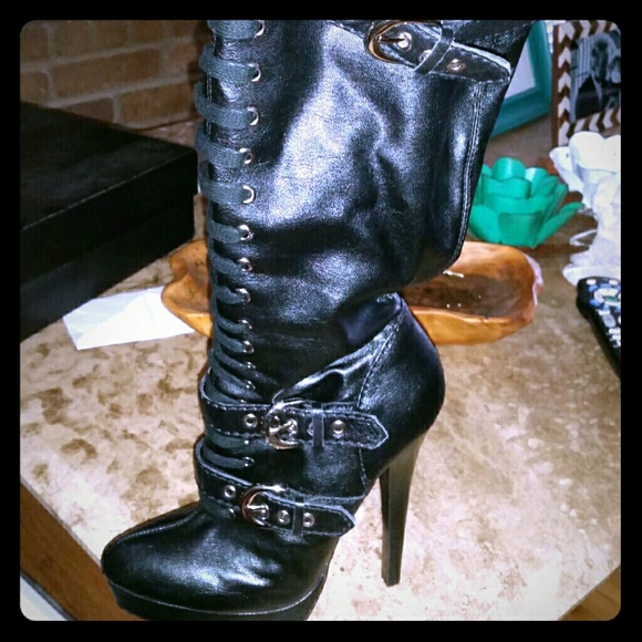 Bebe over the knee boots