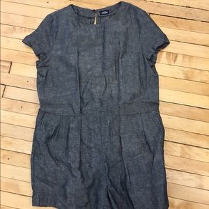 Kate Spade Saturday Romper Grey NEW