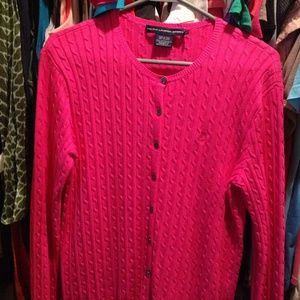NWOT Ralph Lauren pink cardigan