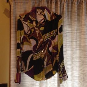 Cache long sleeve blouse