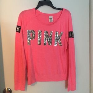 VS PINK Bling Shirt ON HOLD DO NOT BUY