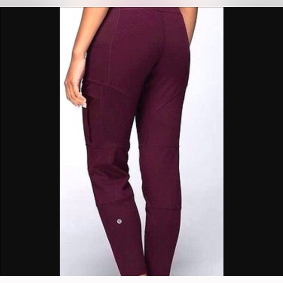 Lululemon burgundy pant