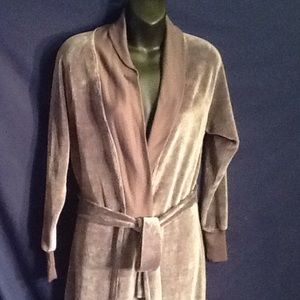 Nine Space Organic Cotton Bathrobe Gray S/M-L/XL
