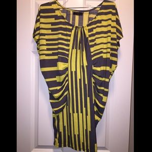 Cute Yellow & Gray dress