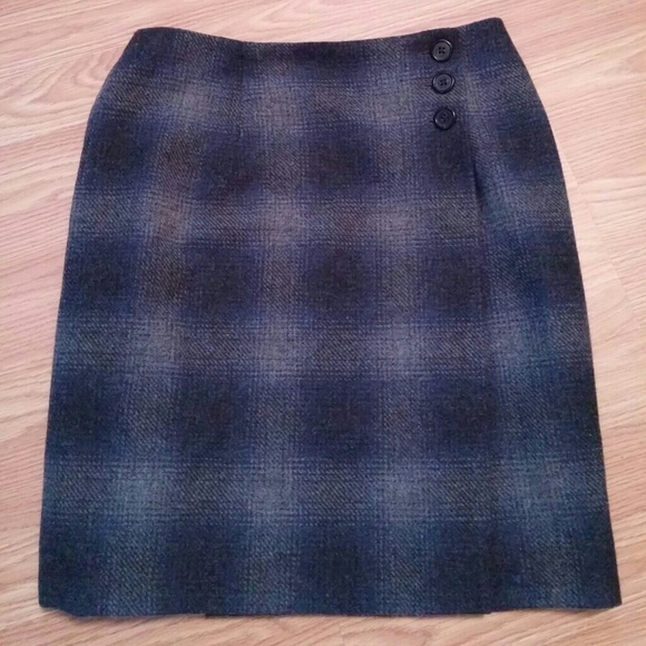 RALPH LAUREN❄Wool Wrap Skirt