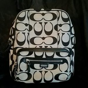 AMAZING QUALITY Coach Backpack Signature Print