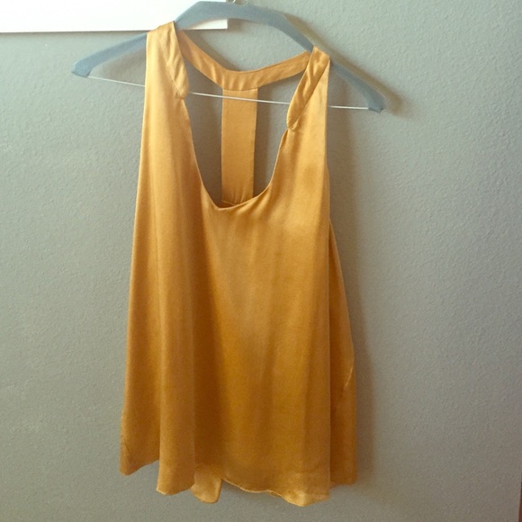 Gold Elizabeth and James Silk Top