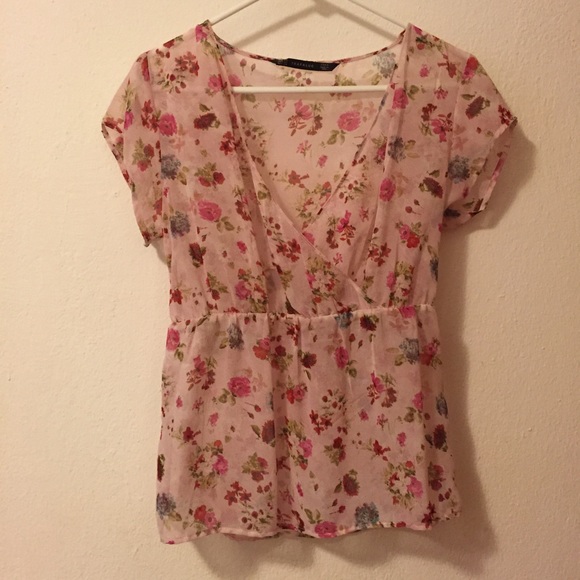 Floral blouse