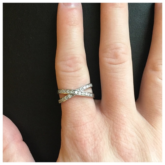 Sterling Silver with Cubic Zirconia ring