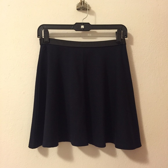 Navy and black skirt