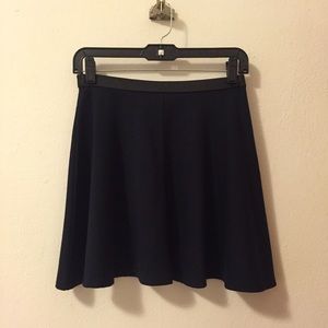 Navy and black skirt