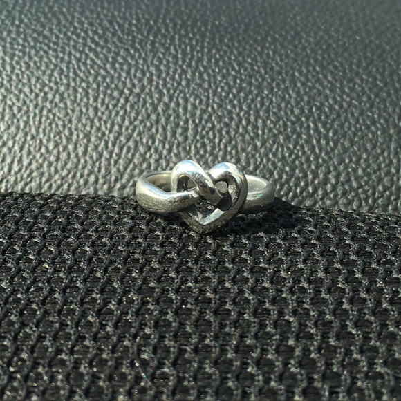 ••On Hold•• Heart knot ring