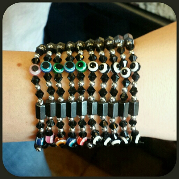 Jewelry - 💥NEW- 2 EVIL EYE MAGNETIC BRACELETS💥