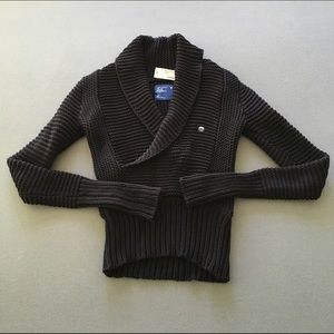 American Eagle Chunky Knit Sweater, Black, NWT