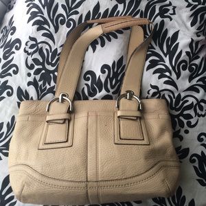 COACH Soho Pebbled Leather Satchel