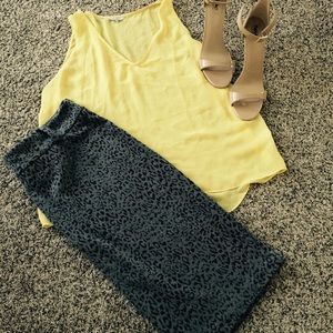 Cheetah pencil skirt- 50% off bundles!