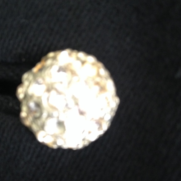 Vintage jacket w rhinestone buttons - Picture 3 of 3