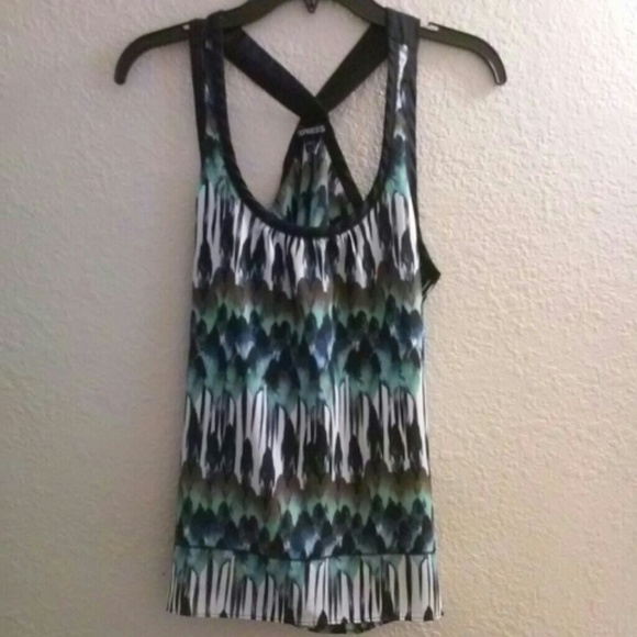 🚫SOLD🚫 Express Tank Blouse - Picture 1 of 3