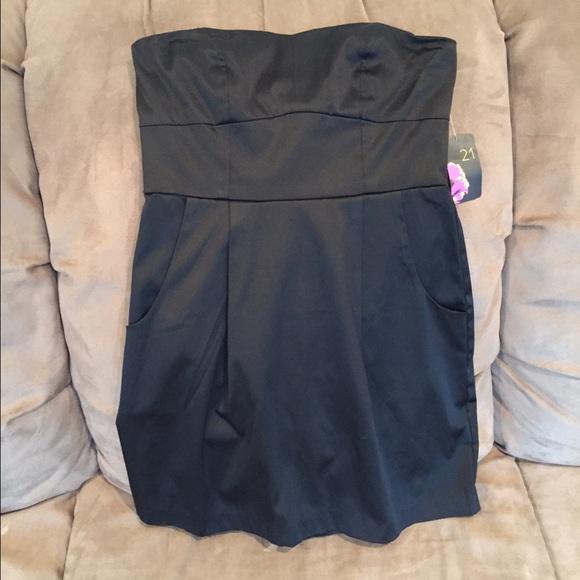 Forever 21 Strapless Dress