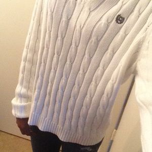 White Chaps Sweater