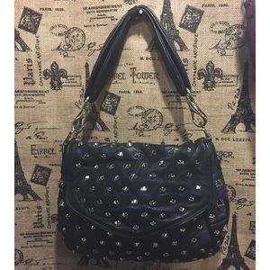 New Be&D Studded Shoulder Bag