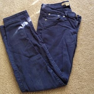 Blue denim pants