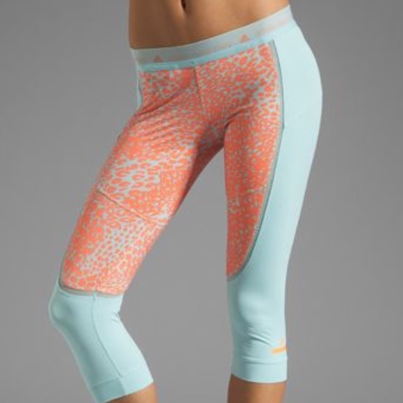 SOLD Stella McCartney Adidas Leopard Capri Pant - Picture 4 of 4