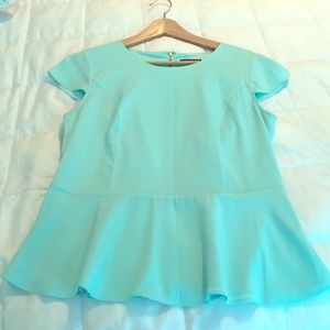 Turquoise M blouse