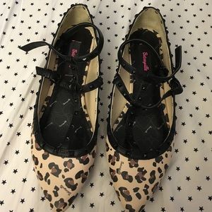 Besty ville Leopard print shoes