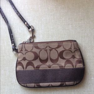 Coach wristlet