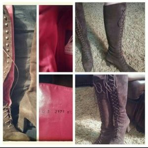 AUTHENTIC 1960s Jourdon Hippie Boots!!!