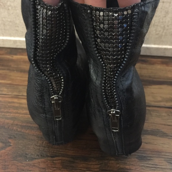 Naughty Monkey black sequin Booties