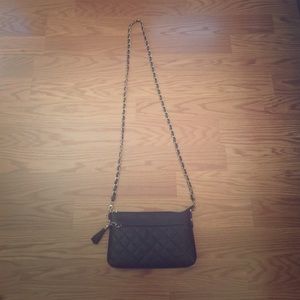 Practically new black satchel