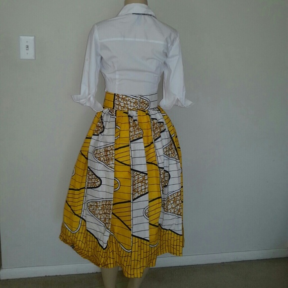 SOLDONEBAY Ankara Skirt - Picture 2 of 2