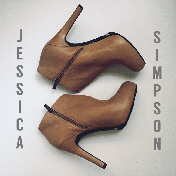 Jessica Simpson Shoes - ‼️ 1 DAY SALE‼️ Tan Jessica Simpson booties