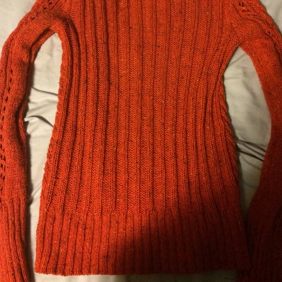 orange cardigan - Picture 4 of 4