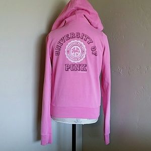 VS PINK Vintage University of PINK hoodie