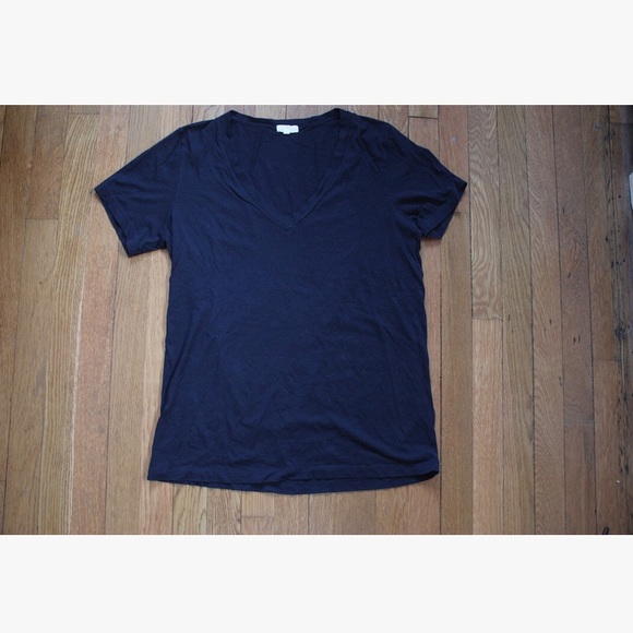 NEW J. Crew Navy Tissue Tee Medium