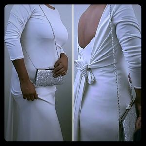 Watters and Watters White Dress