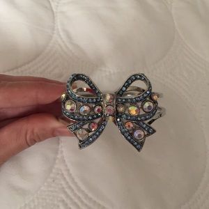 Betsey Johnston bow bracelet