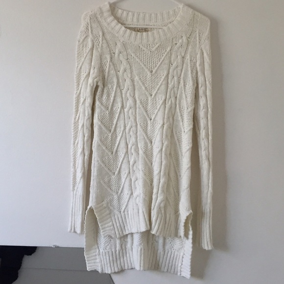 Knitted L.A. hearts sweater