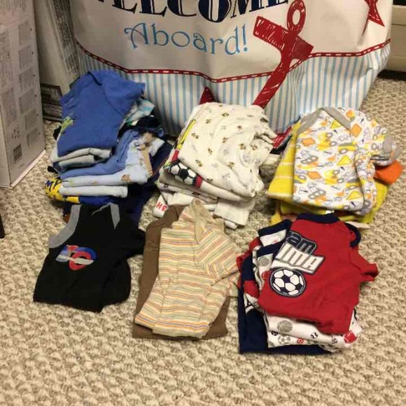 3-6 month onesie lot - Picture 1 of 2