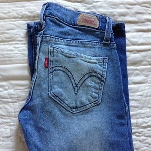 Levi's too superlow 524 jeans