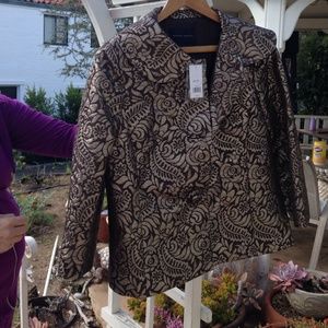 😺 PRICE DROP! Banana Repub. brocade NWT large