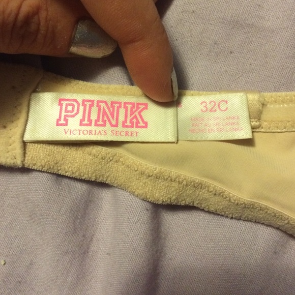 nude strapless VS PINK bra - Picture 3 of 3