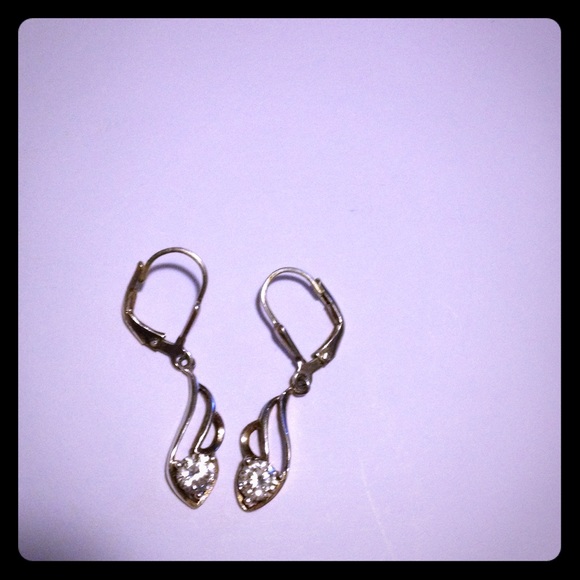 Silver earring