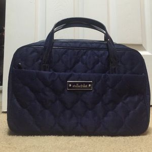 Large Stella & Dot Jewelry Tote: Navy