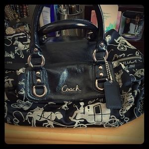 Coach hand-held bag