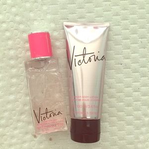Victoria secret perfume and lotion set